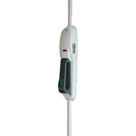 La Croisee Ds – Crémone Defy en applique poignée à translation – Verrouillage sécurisé – Convient pour portes bois, alu, pvc, acier – Ensemble sans main (1/2)