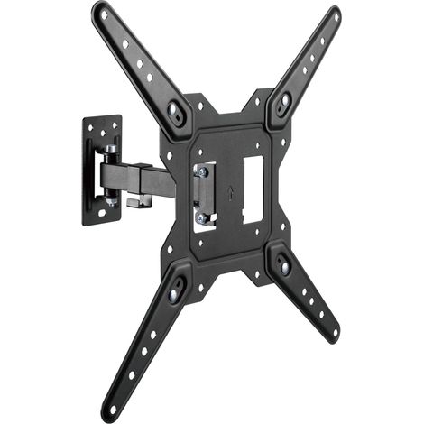 AISENS Eco Swivel, Tilting Monitor/TV Stand 30kg (2 Pivots) From 23-55, Black (1/3)