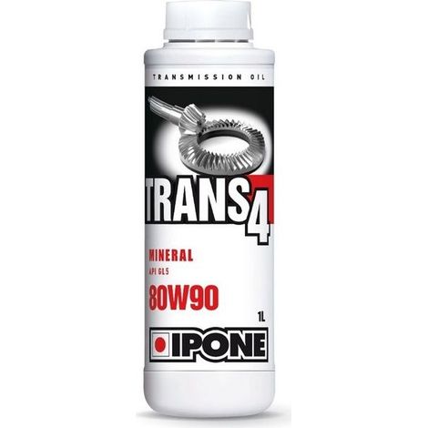 Olio per ingranaggi Ipone 80W90 TRANS 1L per trasmissioni crossover di quad e ATV