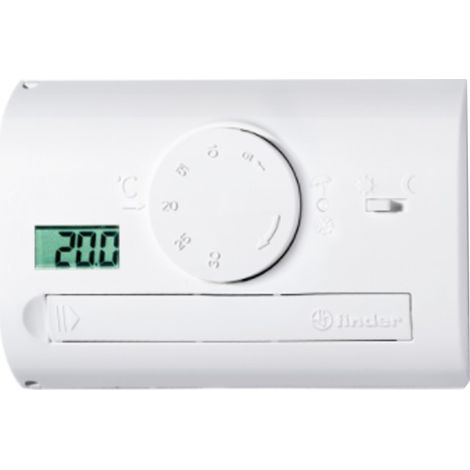 Termostato de bateria electronica de pared blanca 1t4190030000