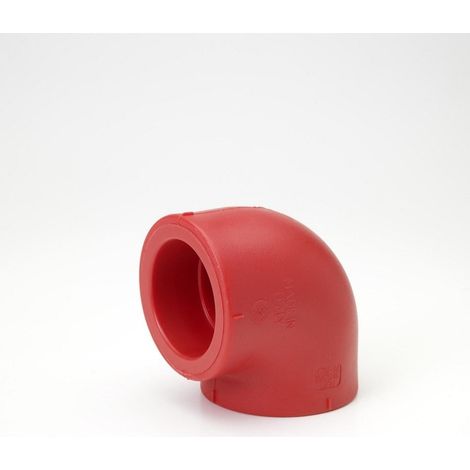NIRON RED Schweiß-Sockel-90°-Stück, Durchmesser 40 mm