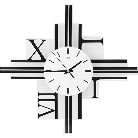 Horloge murale moderne pour salon, chiffres romains en acrylique, petite horloge silencieuse (1/5)