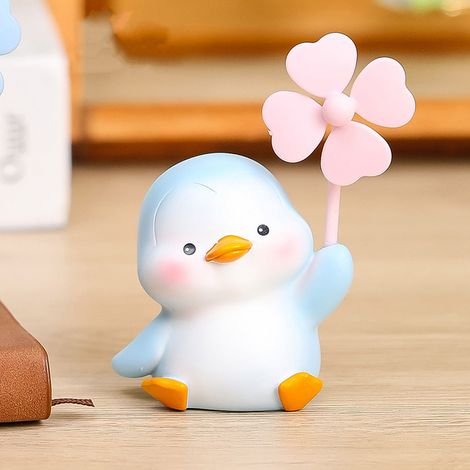 Pinguin aus Kunstharz, dekorative Figur für Auto, Schreibtisch und Büro, Tierornament, Tischdekoration, Sammlerstück. (1/5)