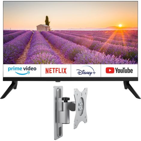 PACK EQUINOXE Téléviseur 22" Smart TV Android Camping-car + Support TV