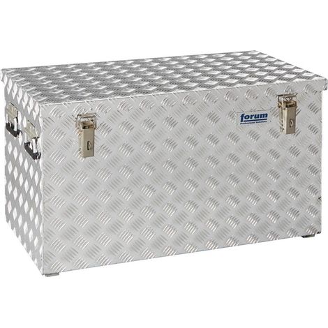 Forum Alu Transportkiste 878x475x480mm Riffelblech200 Liter (1/5)