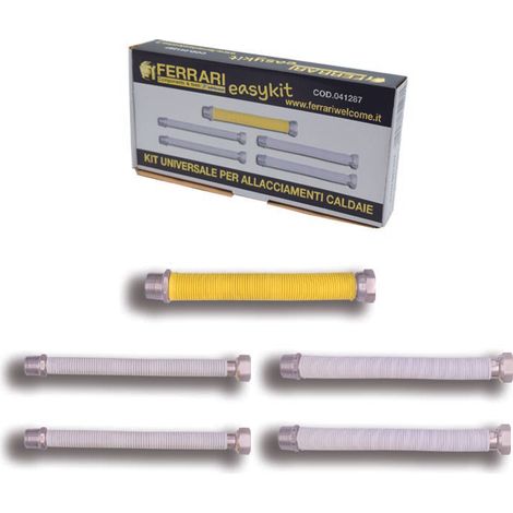 Easy kit 1 liner connection pour chaudières avec manchon d'isolation