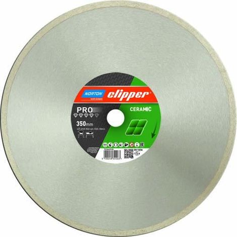 Norton Clipper Diamanttrennscheibe Pro Ceramic 230 x 25,4 mm 70184625096