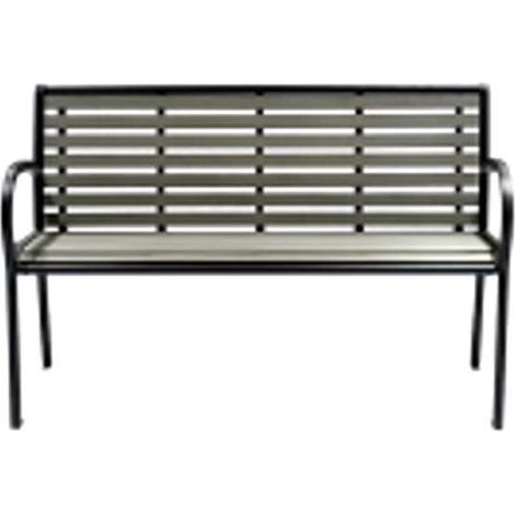 Panchina Con Braccioli In Wpc - cm.125x59x81h. (1/2)