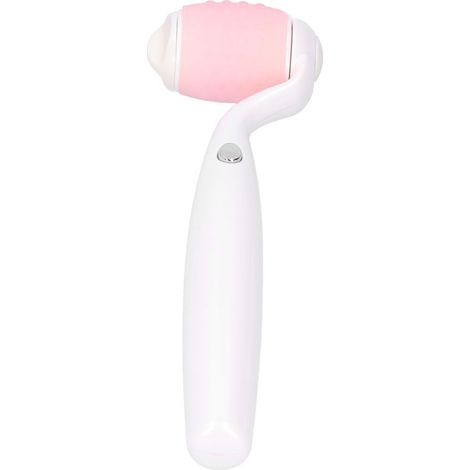 Rouleau de Massage Visuel et Facial Électrique - Appareil de Massage pour les Yeux et le Visage avec Piles (Blanc) (1/5)