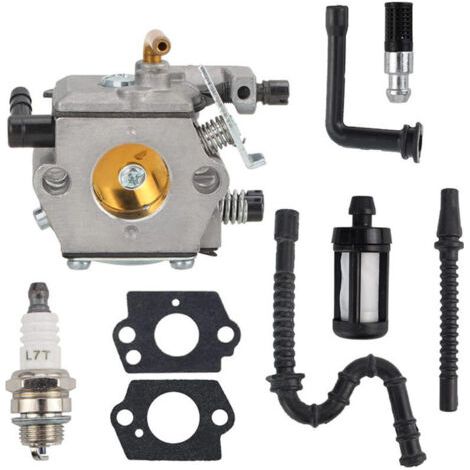 Carburateur de Remplacement Compatible avec Tronçonneuses Stihl 024 026 MS240 MS260 - Pièce Moteur Haute Performance WT-194 (1/4)