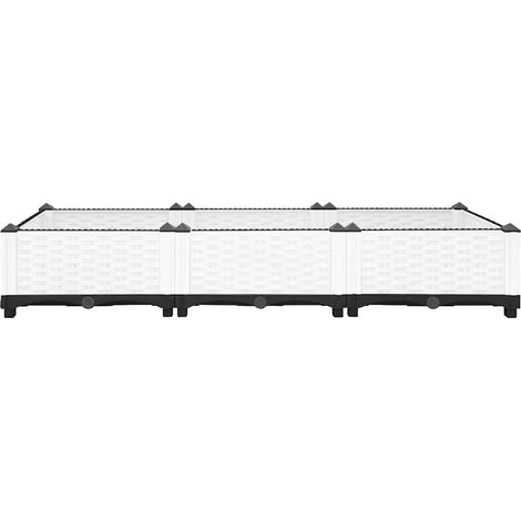 Maison Exclusive - Fioriera Rialzata 120x40x23 cm in Polipropilene (1/5)