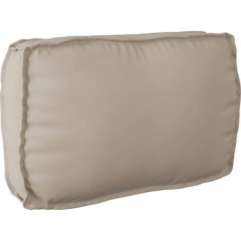 Maison Exclusive - Palettenkissenset 2 pcs Taupe Oxford-Stoff