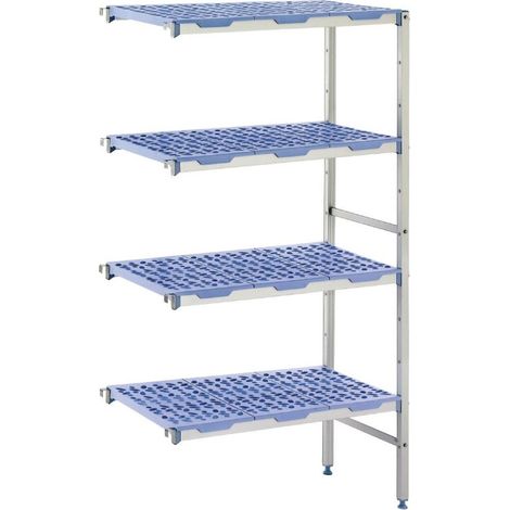 Rayonnage modulaire en angle 4 niveaux (GM621) - TOURNUS (1/5)