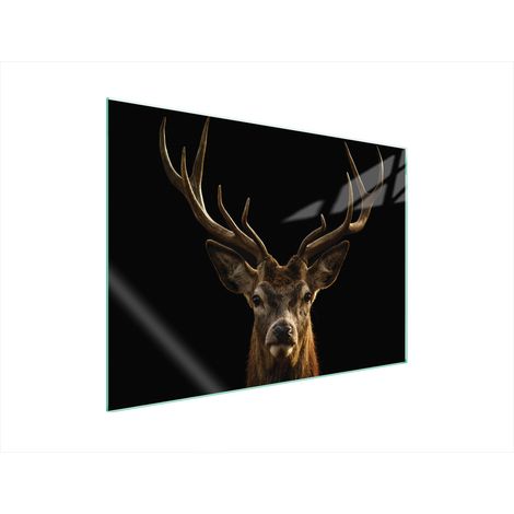 PLACA PROTECTORA DE VIDRIO PARA ESTUFA 70x52 CIERVO (1/5)