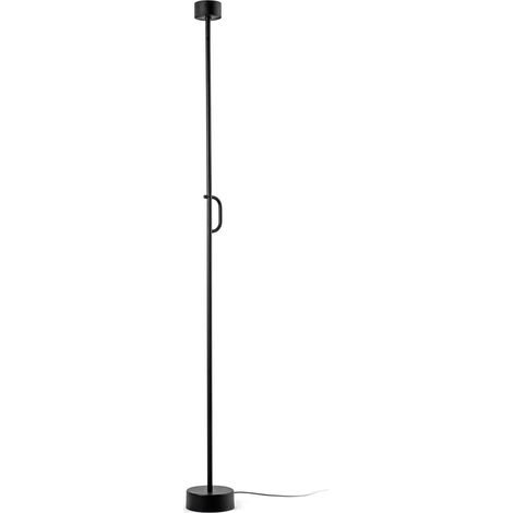 STAFF Lampada da terra nera