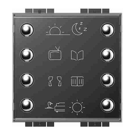BTILN4652 8-Tasten-Steuerung für Lichtsteuerung und Rollladenautomatik