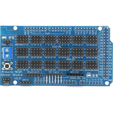 Carte d'extension de capteur avec support en résine, interface I2C pour blindage V1.0 V2.0 DC10V (1/5)