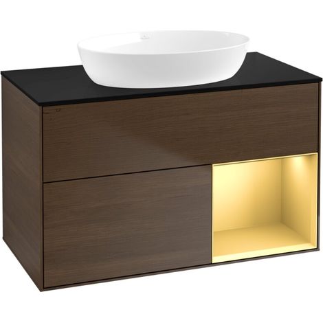 Villeroy & Boch FA22HFGN Armoire sous-lavabo Finion FA2 (1/2)