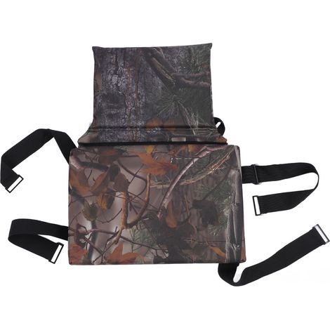 Coussin de rechange pour siège de mirador, en tissu Oxford 600D, pliable et réglable, style camouflage, pour le camping (1 pièce). (1/5)