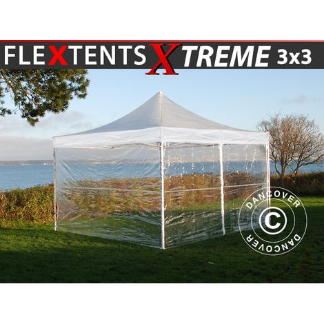 Tente pliante Chapiteau pliable Tonnelle pliante Barnum pliant (1/5)
