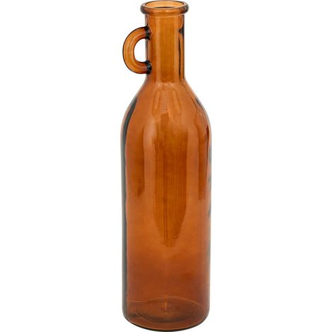 Hohe Vase aus Glas Flasche YANA, 75 cm (1/2)