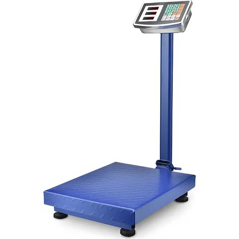 Metallplattformwaage mit einer Tragfähigkeit von bis zu 150 kg, Bedienfeld hdwr wagPRO-P150 (1/5)
