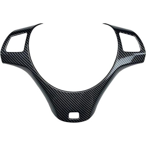 Garniture de volant en fibre de carbone pour BMW Série 3 E90 E92 E93 (conduite à gauche) (1/5)