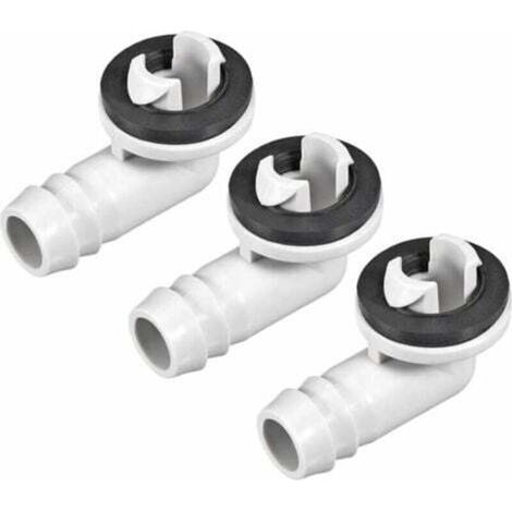 Winkelstück für Klimaanlagen-Abluftschlauch (15 mm) - Ersatzteile für Mini-Split- und Fensterklimaanlagen (3er-Pack) (1/4)
