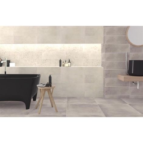Carrelage d'intérieur - Faïence - Série CLARENS - Dimensions: 20 x 60 cm - PERLA