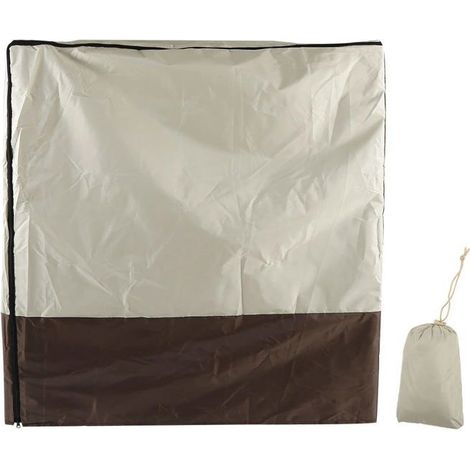 Housse de lit pliante 1 pièce, 102 x 33 x 104 cm Housse anti-poussière Protection imperméable Pour une utilisation intérieure et extérieure (1/5)