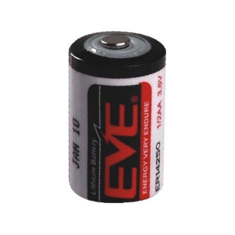Pile EVE ER14250 1/2AA - Lithium - 3,6V - 1,2Ah