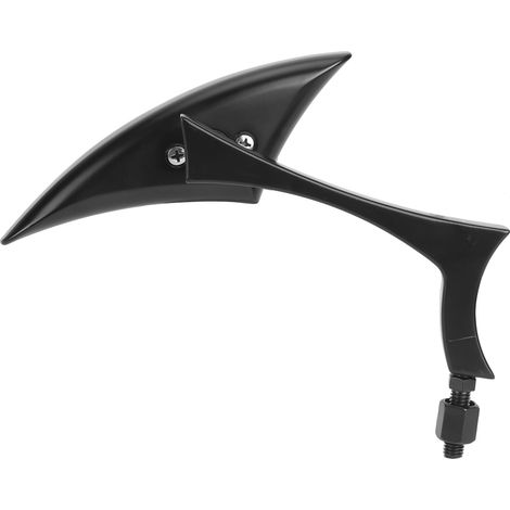 universelle Seitenspiegel für Motorräder, 8 mm/10 mm, mit dreieckiger Spitze und modifizierter Beleuchtung.