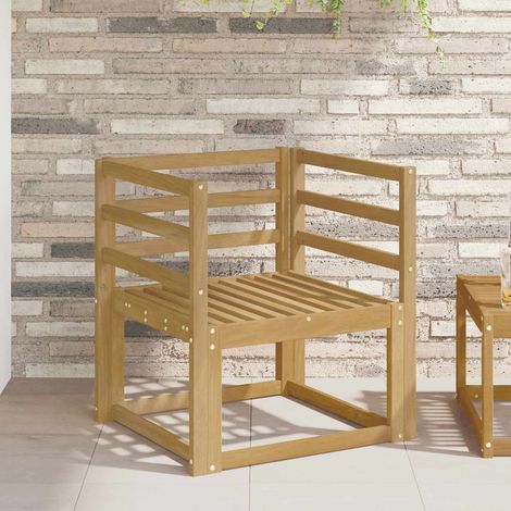 Teenpull – Outdoor-Sofagarnitur Massivholz Akazie Weiß (1/5)
