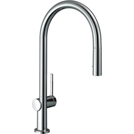 Hansgrohe Talis M54 Mezclador monomando de cocina 210, ducha extraíble, 2jet, sBox, 72801000