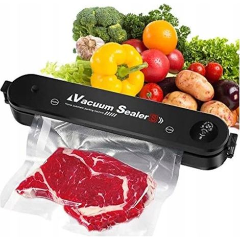MACCHINA SOTTOVUOTO PER ALIMENTI + SACCHETTI 5 pz