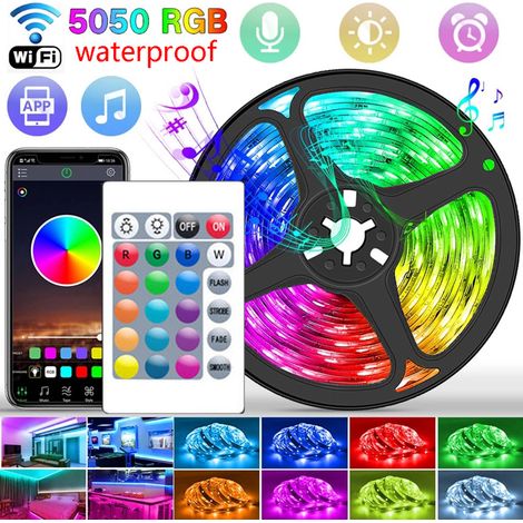 Bande LED RGB Wi-Fi Bluetooth 15 m (1/5)