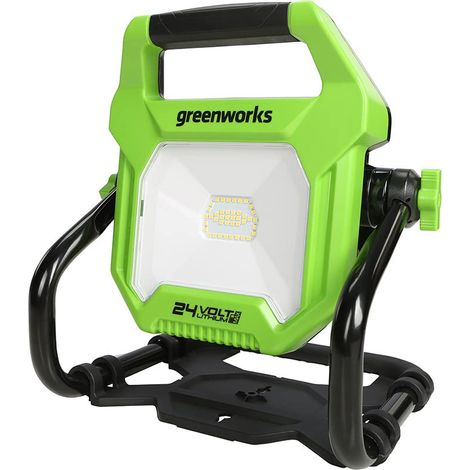 Greenworks G24WL Lampada da lavoro portatile 24V 2000 lumen (1/5)