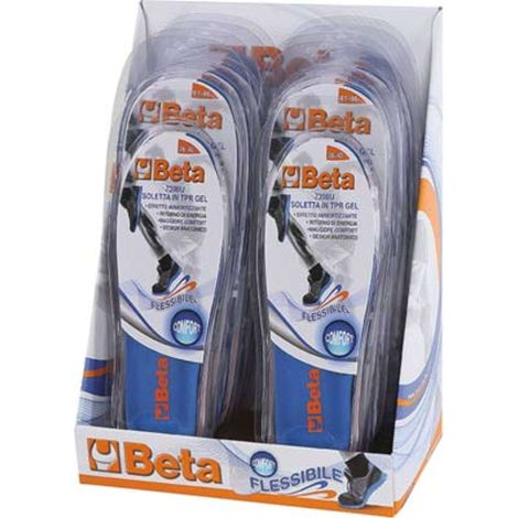 Espositore Solette In Tpr Gel Da Banco 7398U/E10 - 2 paia n° 36/40 + 8 paia n° 41/46