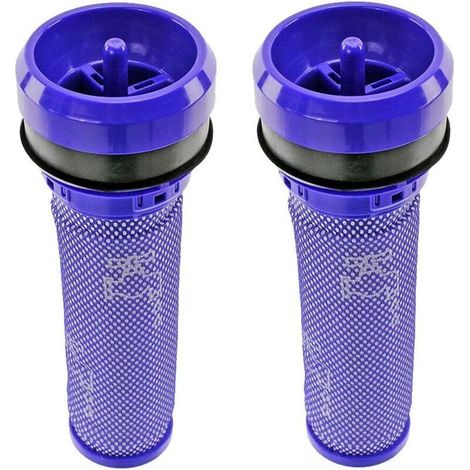 Deux filtres de rechange pour aspirateurs Dyson DC37, DC39, DC33, DC28C et DC53.