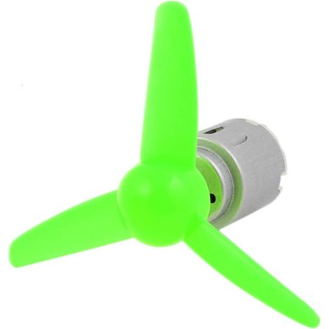 DC 6,0 V 0,13 A 13500 tr/min 80 mm 3-Flügel Propellergrün (56674062d0f73d337026b24be54f227e) (1/5)