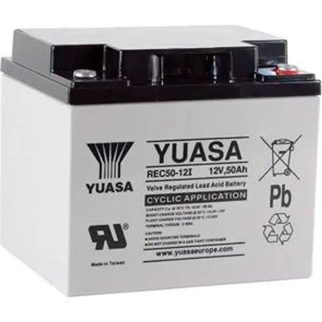 Batería Yuasa REC50-12 50Ah 12V