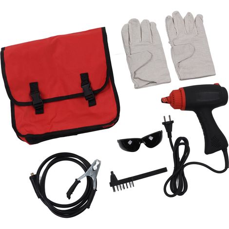 Mini poste à souder électrique portatif avec puce intelligente, machine à souder domestique compacte, prise UE 220 V 2500 W, indice de protection IP21S (1/5)
