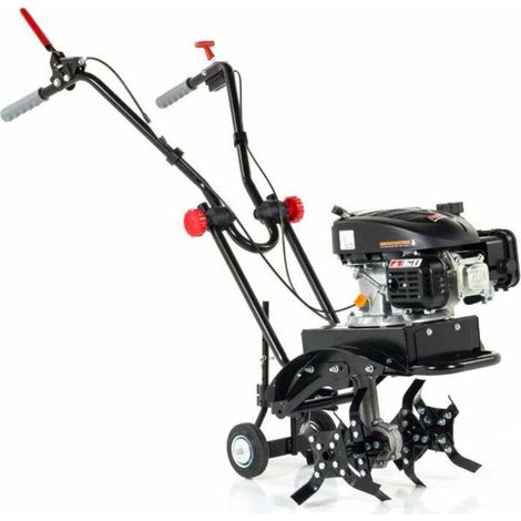 Motozappa NAC a benzina, 140cc, TIP38-139L-M, attrezzo potente e robusto, ideale per il giardinaggio e i frutteti, di elevate prestazioni e durata.