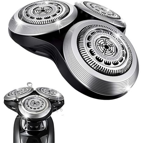 Tête de lame RQ12, compatible avec les rasoirs électriques Philips S9000, S9111, RQ10, RQ1250, SH90 (1/5)
