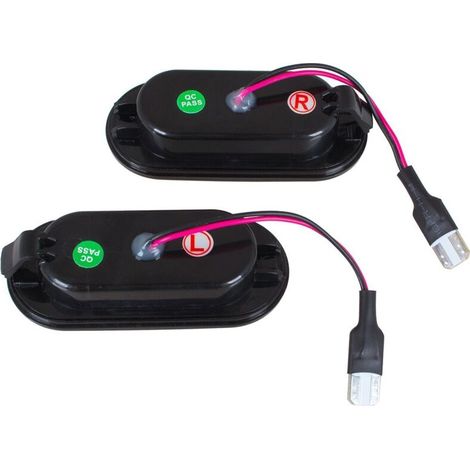 Lampeggiatori LED laterali per VW T5 03-15, affumicati, dinamici, set da 2 pezzi (1/3)