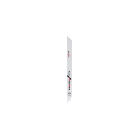 BOSCH Lot de 2 lames coupe multimatériau BOSCH S1122hf pour scie sabre ou égoïne (1/2)
