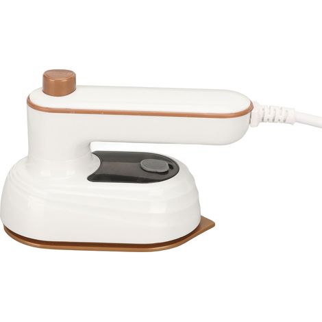 Mini fer à repasser portable avec poignée pliable rotative et thermostat. (1/5)