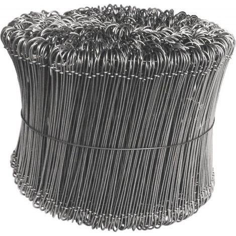 Taliaplast – Botte de 1000 liens acier Ø 11/10e – Pour espaces confinés – 12cm de longueur – 461312