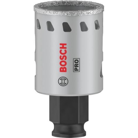 Bosch – Scie à trou PRO Tile PC Plus 35 mm – Grains de diamant pour coupe nette – Pour carreaux durs, pierre et verre – Longue durée de vie (1/6)