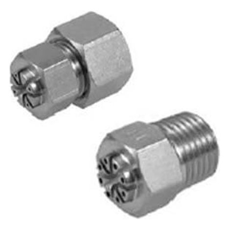 Buse à faible bruit pour souflette SMC R 1/8pouce 10bar ( Prix pour Sachet de 2 )